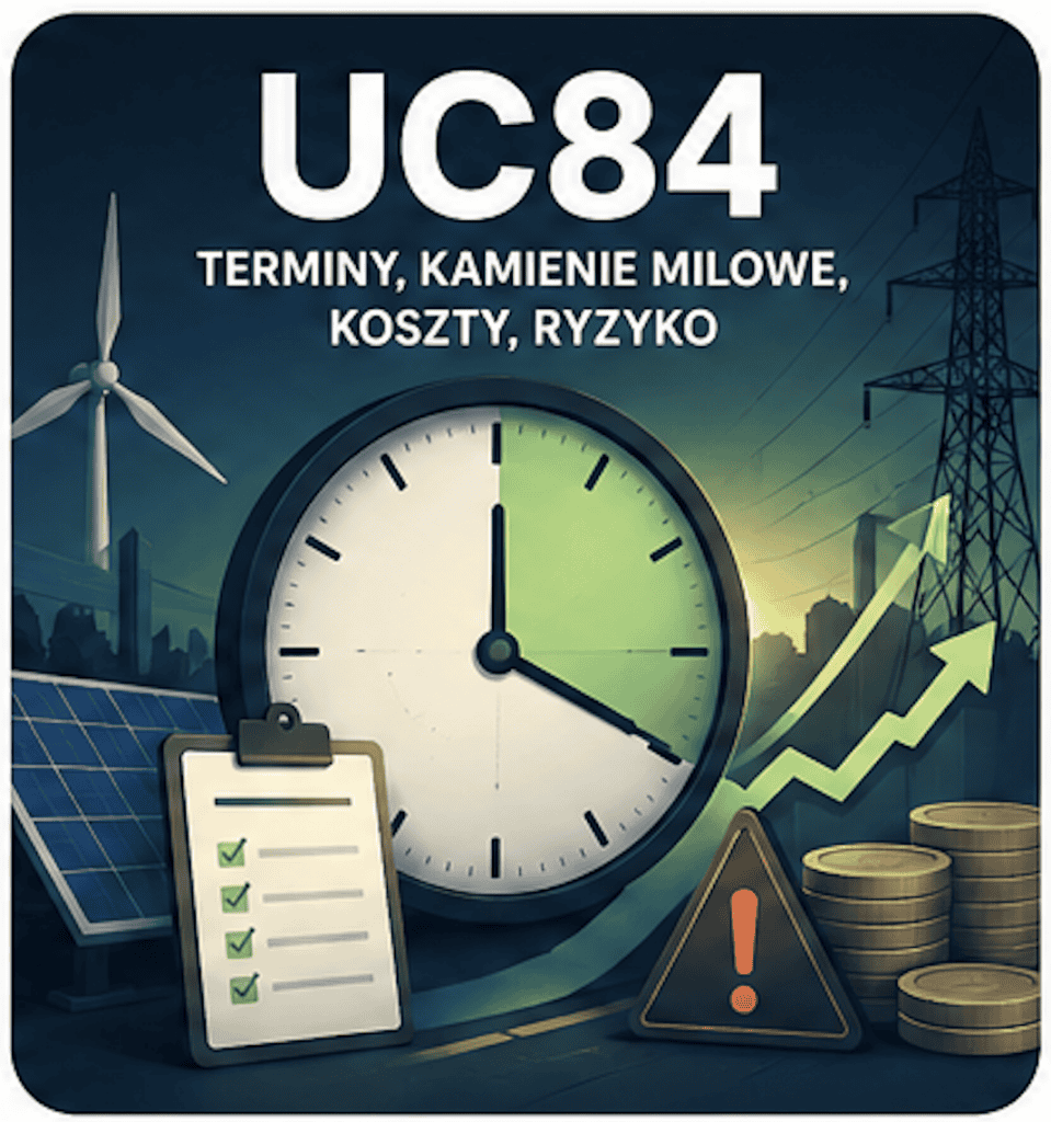 UC84 zmienia wartość projektu OZE szybciej, niż myśli wielu inwestorów.