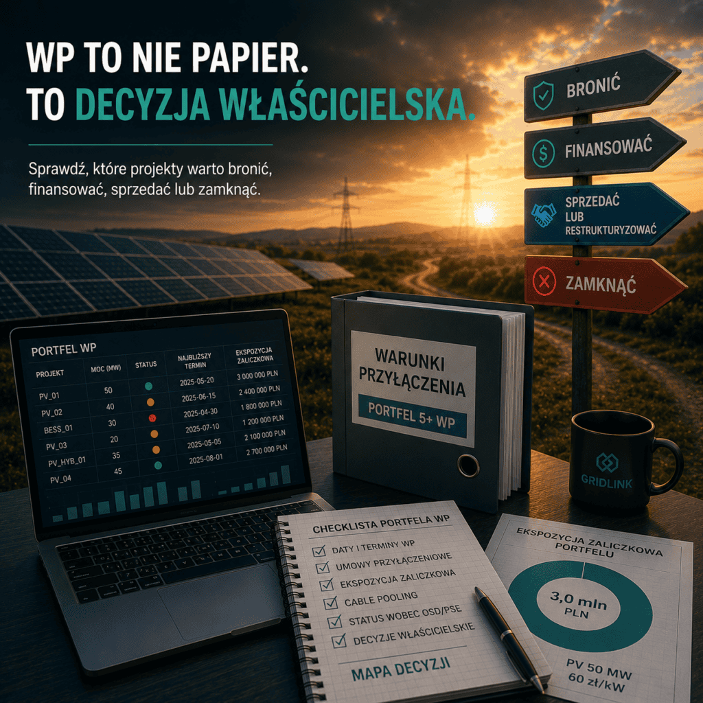 Po UC84 nie tracisz megawatów na braku nowych WP. Tracisz je na tych, które już masz.