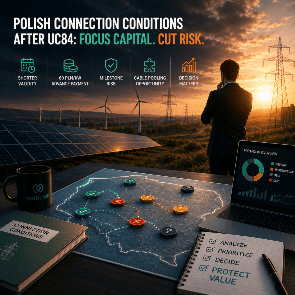 Polish Connection Conditions after UC84: which projects deserve capital, and which should be cut.