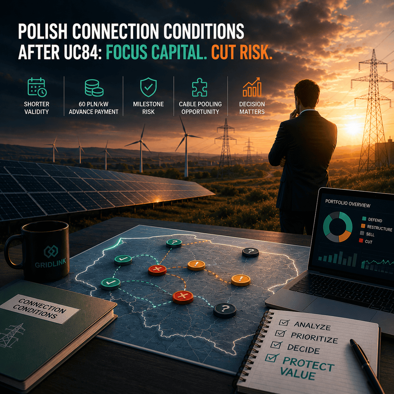 Polish Connection Conditions after UC84: which projects deserve capital, and which should be cut.