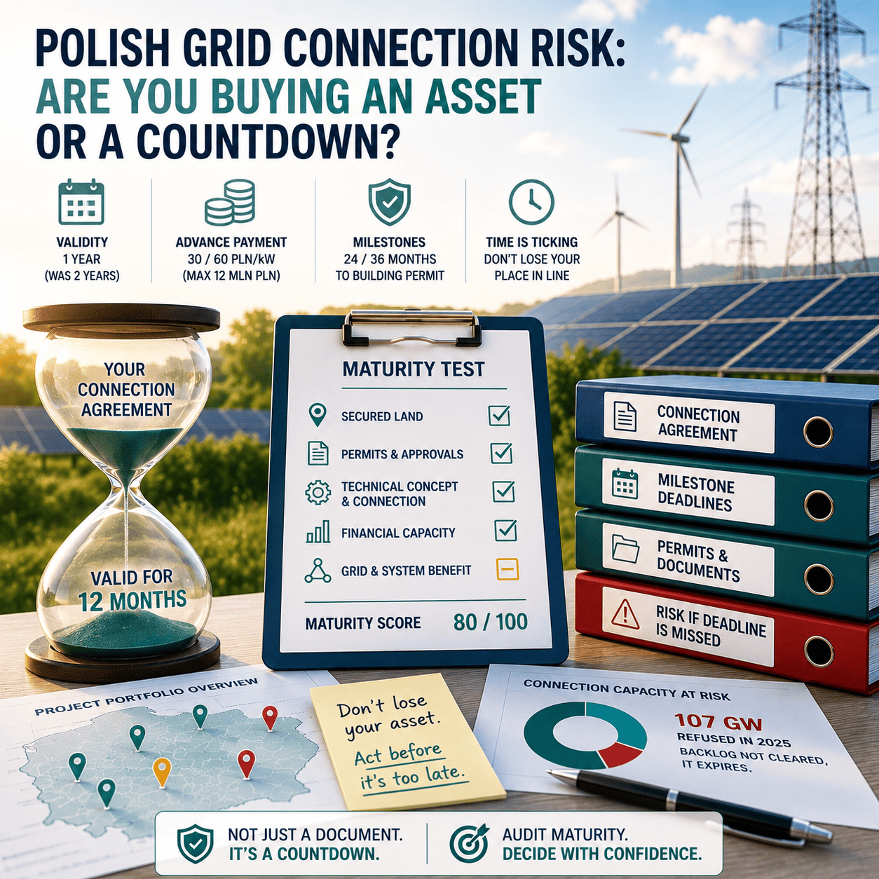 Polish grid connection risk: are you buying an asset or a countdown?