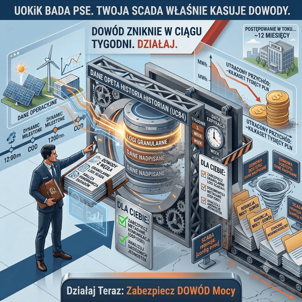 UOKiK bada PSE. Twoja SCADA właśnie kasuje dowody